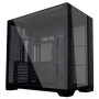 Case, LIAN LI, O11 VISION COMPACT, Tower, Case product features Transparent panel, ATX, EATX, MicroATX, MiniITX, Colour Black, G99.O11VPX.00