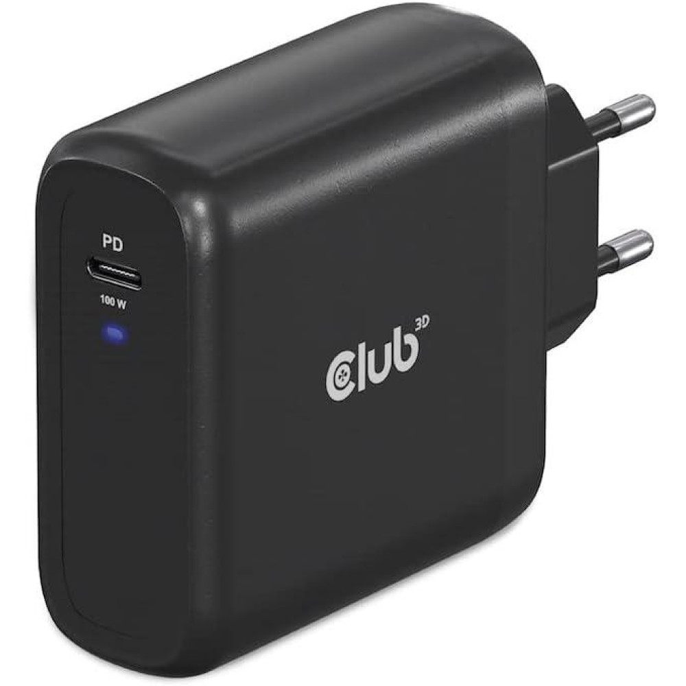 MOBILE TRAVEL CHARGER USB-C/100W CAC-1908EU CLUB3D MOBILE TRAVEL CHARGER USB-C/100W CAC-1908EU CLUB3D