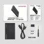 HDD ACC ENCLOSURE 2.5/USB-C BLACK EE25-GTR AXAGON
