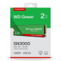 SSD, SANDISK, Read speed 5000 MB/s, Write speed 4200 MB/s, NVMe Yes, PCI Express 4.0, M.2, 2048 GB, POWERED BY SANDISK, Green, WDS200T4G0E