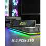 SSD, AGI, 600xTBW rating, MTBF 1600000 h, Read speed 4700 MB/s, Write speed 2800 MB/s, NVMe Yes, PCI Express 4.0, M.2, 1000 GB, AGI1T0G43AI818-CB