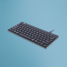 KEYBOARD COMPACT BREAK ENG/BLACK RGOCOUSWDBL R-GO TOOLS KEYBOARD COMPACT BREAK ENG/BLACK RGOCOUSWDBL R-GO TOOLS