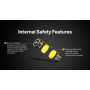 BATTERY RECH. LI-ION 3.6V/NL2153HPI(5300MAH) NITECORE