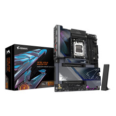 Mainboard, GIGABYTE, AMD X870E, Socket AM5, ATX, RAM DDR5-SDRAM, 4xSlots, Wi-Fi Yes, Bluetooth Yes, 5xNumber of M.2 (M) slots, GIGABYTE X870E AORUS MASTER X3D, X870EAMASTERX