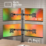 MONITOR ACC DESK MOUNT/13-32 BLACK D421E-B ONKRON