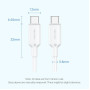 CABLE USB-C TO USB-C/1M BLACK TRCBF VENTION