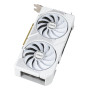 Graphics Card, ASUS, NVIDIA, GeForce RTX 5060 Ti, 16 GB, GDDR7, 128 bit, PCI Express 5.0, Active, DUAL-RTX5060TI-O16G-WHITE