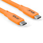 CABLE USB-C TO USB-C 2M/M/M ORANGE CAC-3000 CLUB3D