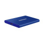 External SSD, SAMSUNG, T7, 2TB, USB 3.2, Write speed 1000 MBytes/sec, Read speed 1050 MBytes/sec, MU-PC2T0H/WW