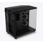 Case, NZXT, H6 Flow, MidiTower, Not included, ATX, MicroATX, MiniITX, Colour Black, CC-H61FB-01