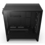 Case, NZXT, H5 FLOW RGB 2024, MidiTower, Case product features Transparent panel, Not included, ATX, EATX, MicroATX, MiniITX, Colour Black, CC-H52FB-R1