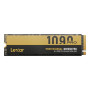 SSD, LEXAR, NM1090 Pro, 1TB, M.2, NVMe, 3D TLC, Write speed 10000 MBytes/sec, Read speed 14000 MBytes/sec, 3.8mm, TBW 700 TB, MTBF 1500000 hours, LNM109P001T-RNNNG
