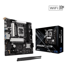 Mainboard, ASROCK, Intel B660, LGA1851, Micro-ATX, Memory DDR5, Memory slots 2, B860M-X_WIFI