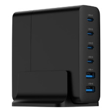 CHARGER USB UNIVERSAL 6P 75W/TA-UC-2A4C-PD75-01-BK GEMBIRD