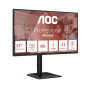 LCD Monitor, AOC, 27 , 1920 x 1080 pixels, Full HD, Native aspect ratio 16:9, LED, Flat, 27E4U