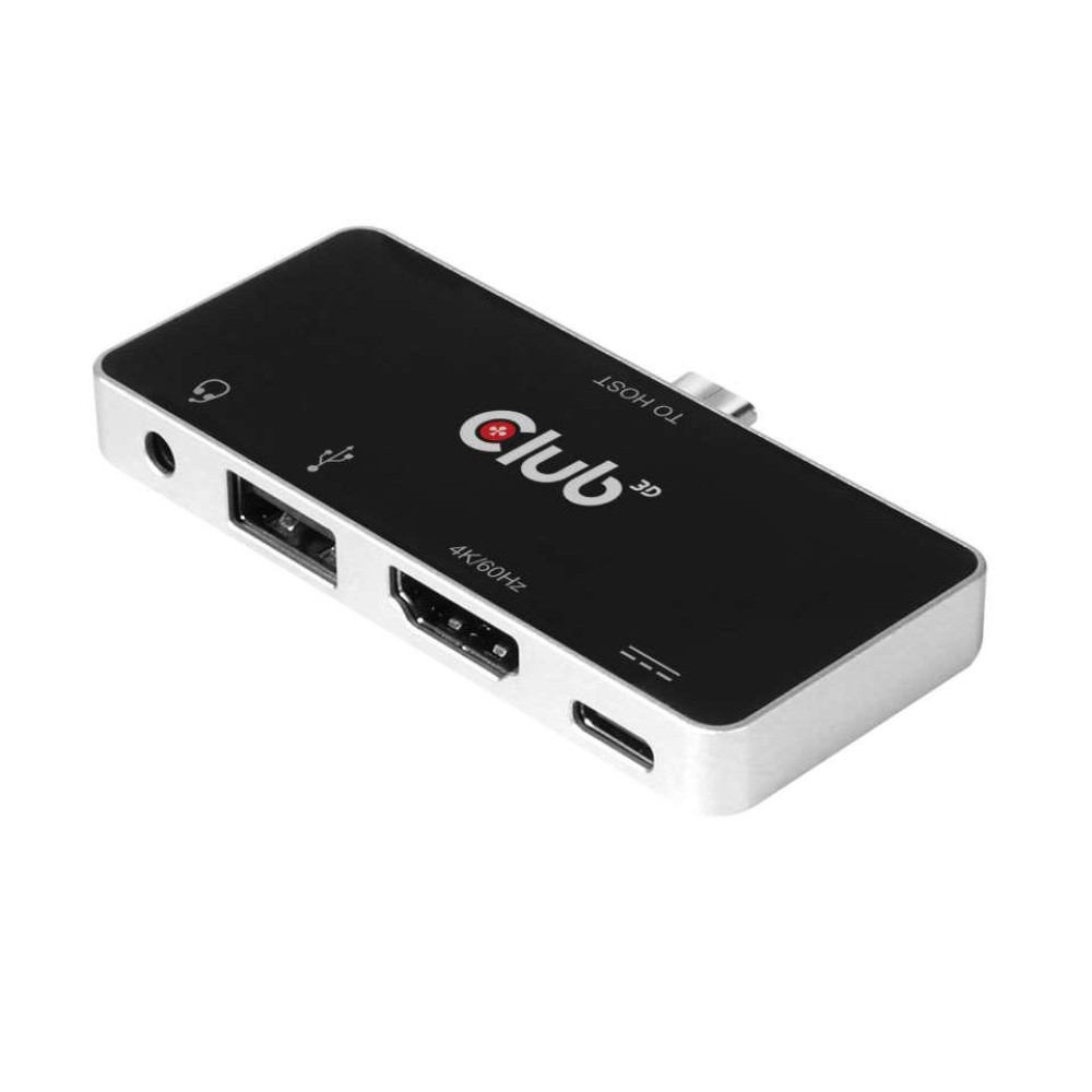 I/O HUB 4IN1 USB-C TO HDMI/100W CSV-1591 CLUB3D I/O HUB 4IN1 USB-C TO HDMI/100W CSV-1591 CLUB3D
