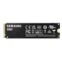 SSD, SAMSUNG, 990 PRO, 4TB, M.2, PCIe Gen4, NVMe, TLC, Write speed 6900 MBytes/sec, Read speed 7450 MBytes/sec, 2.3mm, TBW 2400 TB, MTBF 1500000 hours, MZ-V9P4T0BW