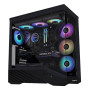 Case, LIAN LI, ATX/micro ATX/Mini-ITX/EATX, Black, Midi Tower, PC, G99.V100RX.01