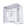 Case, LIAN LI, O11 VISION COMPACT, Tower, Case product features Transparent panel, ATX, EATX, MicroATX, MiniITX, Colour White, G99.O11VPW.00