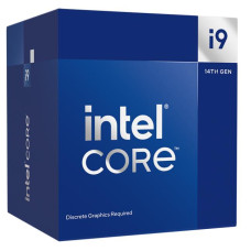 CPU, INTEL, Desktop, Core i9, i9-14900F, Raptor Lake, 2000 MHz, Cores 24, 36MB, Socket LGA1700, 65 Watts, BOX, BX8071514900FSRN3W