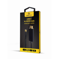 CABLE USB-C TO HDMI 2M/A-CM-HDMIM-02 GEMBIRD CABLE USB-C TO HDMI 2M/A-CM-HDMIM-02 GEMBIRD