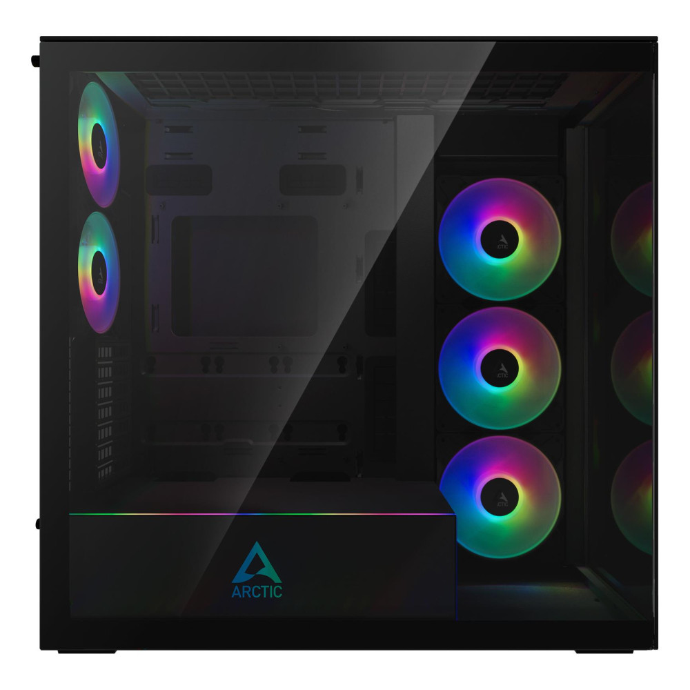 Case, ARCTIC, EATX, Black, Midi Tower, PC, Xtender (Mirror Black), ACPCC00018A Case, ARCTIC, EATX, Black, Midi Tower, PC, Xtender (Mirror Black), ACPCC00018A