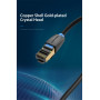 PATCH CABLE CAT.8 SFTP/0.5M BLACK IKABD VENTION