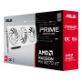 Graphics Card, ASUS, AMD, Radeon RX 9070 XT, 2460 MHz, 16 GB, GDDR6, 256 bit, PCI Express 5.0, Active, PRIME-RX9070XT-O16G-WH
