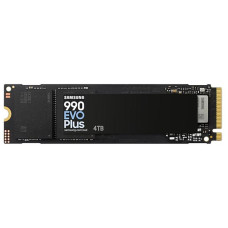 SSD, SAMSUNG, 990 EVO Plus, 4TB, M.2, PCIe Gen5, NVMe, TLC, Write speed 6300 MBytes/sec, Read speed 7250 MBytes/sec, 2.38mm, TBW 2400 TB, MZ-V9S4T0BW