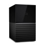 External HDD, WESTERN DIGITAL, My Book Duo, 24TB, USB 3.0, USB 3.1, Drives 2, Black, WDBFBE0240JBK-EESN
