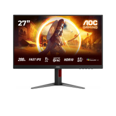 LCD Monitor, AOC, 68.6 cm (27), 1920 x 1080 pixels, Full HD, Native aspect ratio 16:9, LED, Flat, 27G4HA