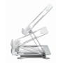 NB ACC RISER STAND FOLDABLE/SILVER NBS-D1-03 GEMBIRD