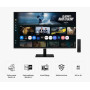 LCD Monitor, SAMSUNG, 32 , 3840 x 2160 pixels, 4K Ultra HD, Native aspect ratio 16:9, LCD, Flat, LS32FM700UUXDU