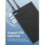CABLE USB3.0 MALE TO MALE/3M BLACK COOBI VENTION