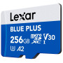 MEMORY MICRO SDXC 256GB UHS-I/W/A LMSBLPL256G-BNANG LEXAR