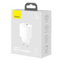 MOBILE CHARGER WALL 20W/WHITE CCXJ-B02 BASEUS