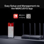 Wireless Router, MERCUSYS, Router, IEEE 802.11a/b/g, IEEE 802.11n, IEEE 802.11ac, IEEE 802.11ax, 3x2.5GbE, LAN \ WAN ports 1, Number of antennas 6, MR47BE