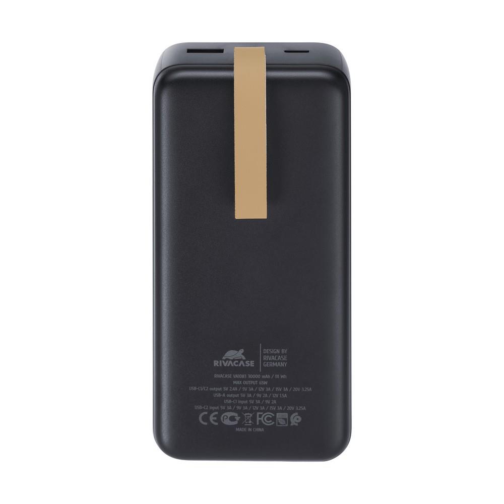 POWER BANK USB 30000MAH/VA1083 RIVACASE POWER BANK USB 30000MAH/VA1083 RIVACASE