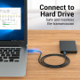 CABLE USB3.0 MALE TO MALE/2M BLACK CONBH VENTION