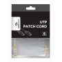 PATCH CABLE CAT6 UTP 0.25M/GREY PP6U-0.25M GEMBIRD