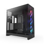 Case, NZXT, ATX/micro ATX/Mini-ITX/EATX, Black, Midi Tower, PC, CM-H92FB-R1