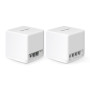 Wireless Router, MERCUSYS, Wireless Access Point / Router, 2-pack, 1500 Mbps, Mesh, IEEE 802.3ac, IEEE 802.11a, IEEE 802.11b, IEEE 802.11g, IEEE 802.11n, IEEE 802.11ax, 2x10/100/1000M, LAN \ WAN ports 3, HALOH60X(2-PACK)
