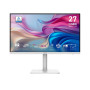 LCD Monitor, MSI, MODERN MD272UPHW, 27, Business/4K, Matte, Panel IPS, 3840x2160, 16:9, 60Hz, 4 ms, Speakers, Colour White, MODERNMD272UPHW