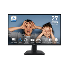 LCD Monitor, MSI, PRO MP275Q, 27, Panel IPS, 2560x1440, 16:9, 100Hz, Matte, 1 ms, Speakers, Tilt, Colour Black, PROMP275Q