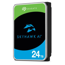 HDD, SEAGATE, SkyHawk AI, 24TB, 256 MB, 7200 rpm, Discs/Heads 10/20, 3,5, ST24000VE002