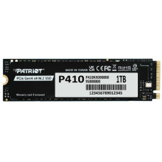 SSD, PATRIOT, 320xTBW rating, NVMe Yes, PCI Express, M.2, 1000 GB, P410P1TBM28H