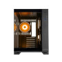 Case, CHIEFTEC, VISIO GM-30B-TG-OP, MidiTower, Case product features Transparent panel, Not included, ATX, MicroATX, MiniITX, Colour Black, GM-30B-TG-OP