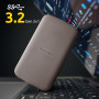 External SSD, INTENSO, TX500, 1TB, USB 3.2, 3827460
