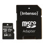MEMORY MICRO SDXC 64GB C10/W/ADAPTER 3433490 INTENSO