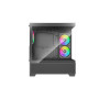 Case, XILENCE, XG172, MidiTower, Case product features Fan control panel/Transparent panel, Not included, Colour Black, XG172